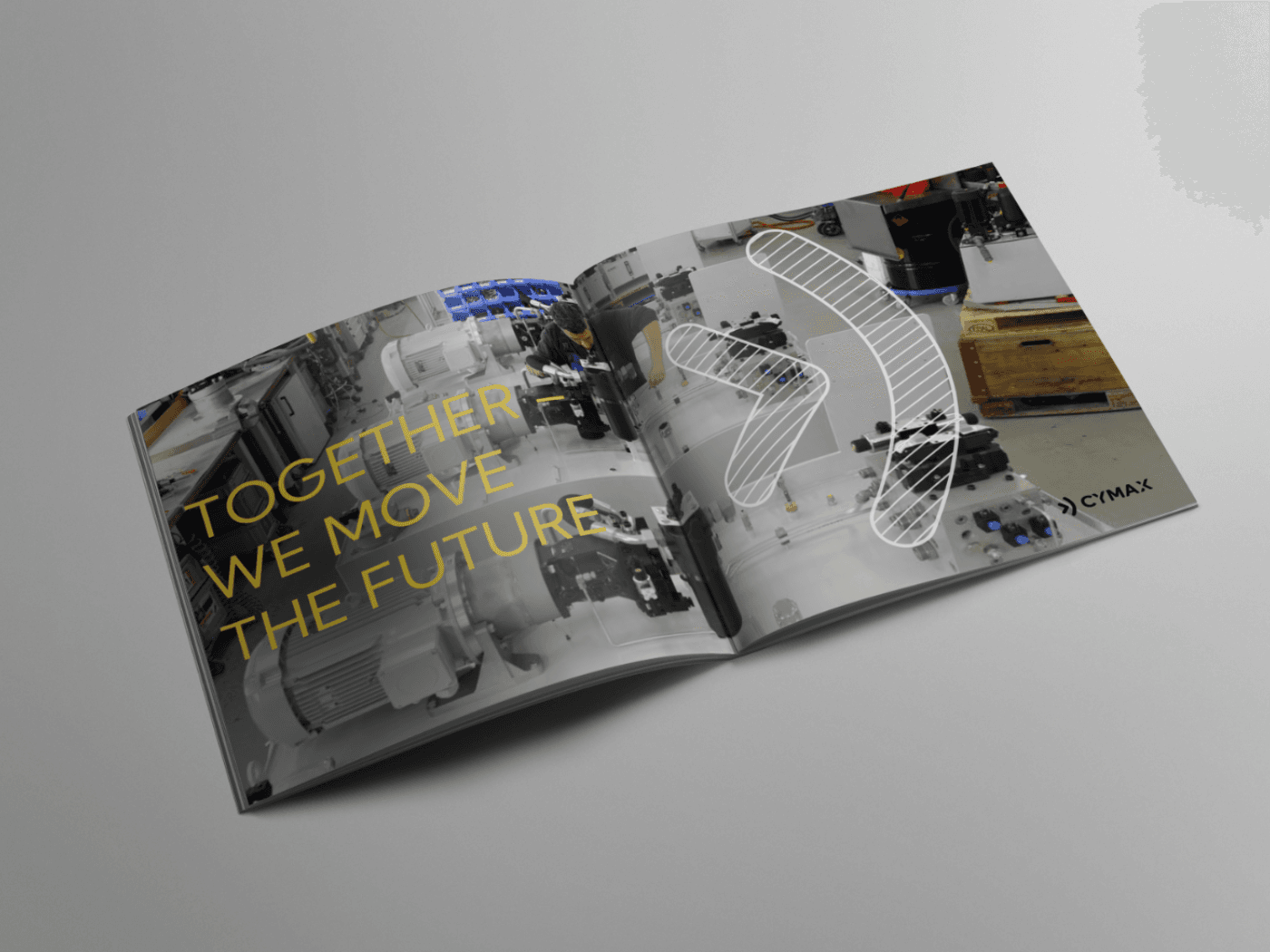 Brochure CYMAX AG (design STUDIO VOS)