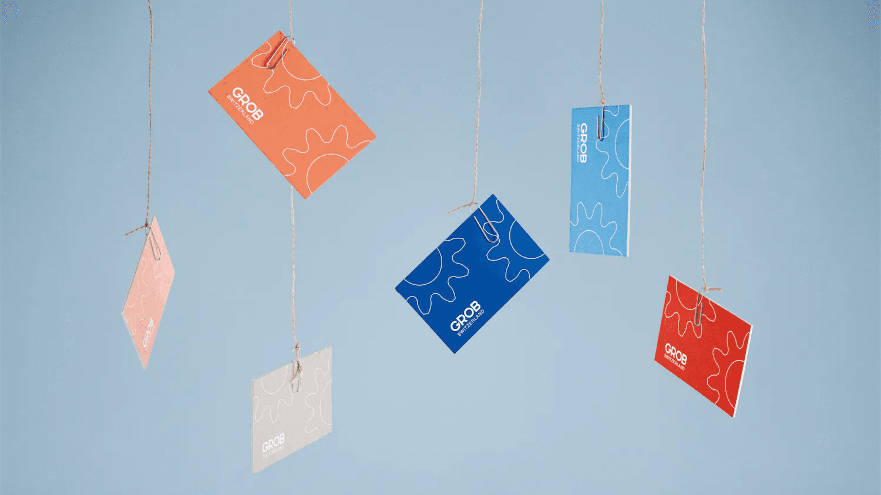 Business cards Ernst Grob AG (design STUDIO VOS)