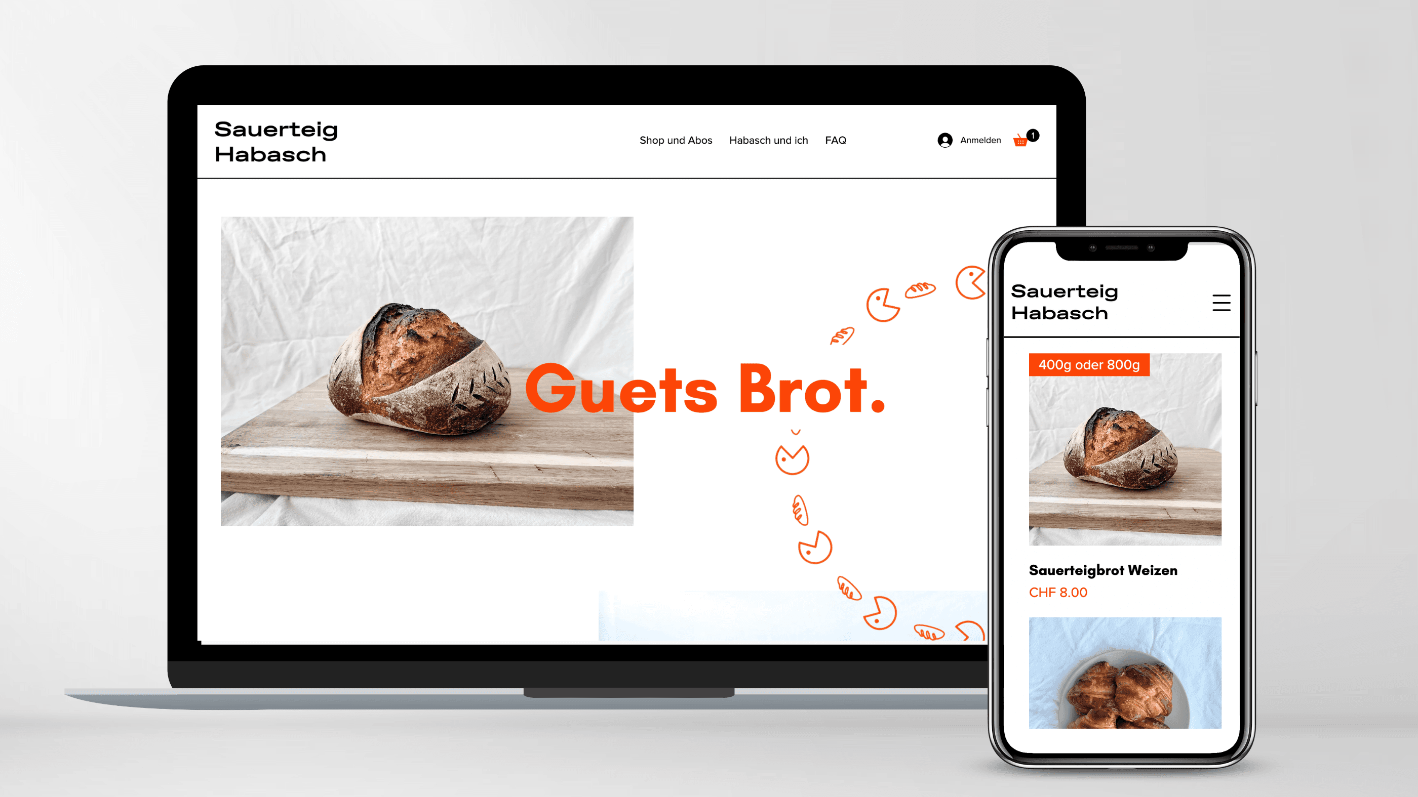 Website and shop